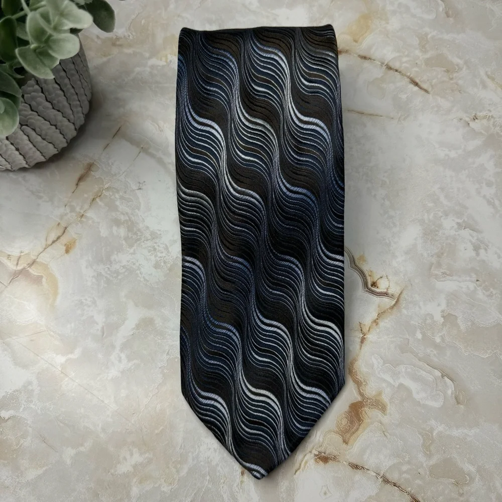 Pronto Uomo 100% Silk Men's Tie 3 3/4